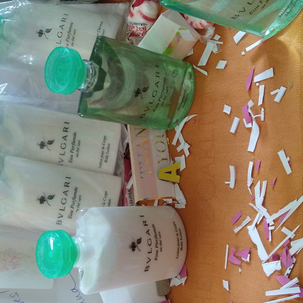 Bulgari shampoo samples